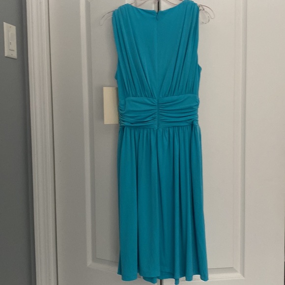 Boston Proper V Neck Antigua Dress - Picture 3 of 4